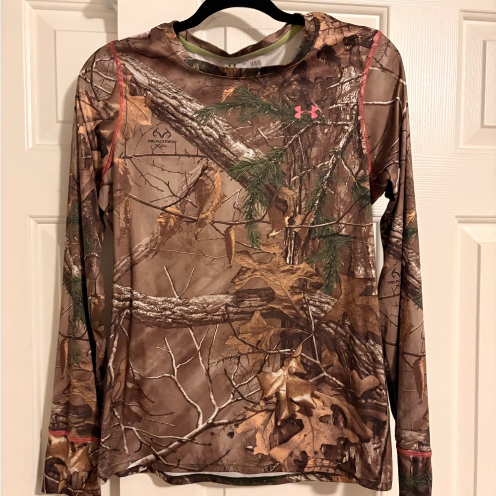 Under Armour Scent Control Shirt with Camo Accents
